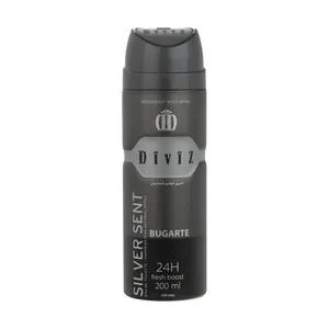 Diviz Silver Sent Bugarte Body Spray For Men 200 ml