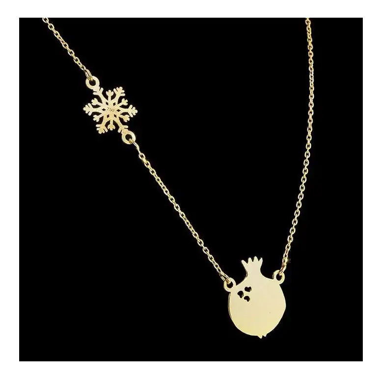 گردنبند طلا 18 عیار زنانه الن نار مدل eln232