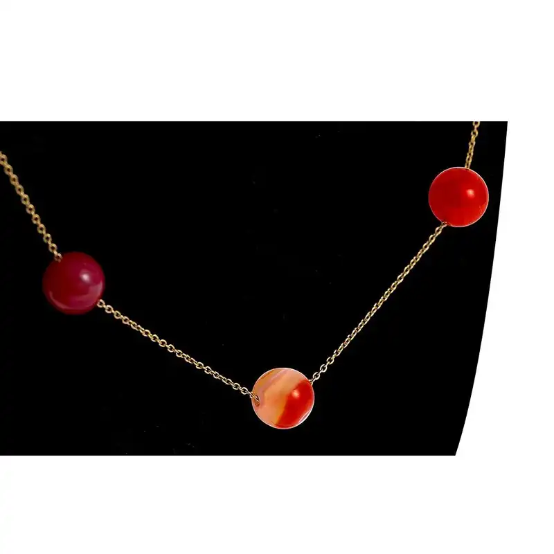 گردنبند طلا 18 عیار زنانه الن نار مدل eln283