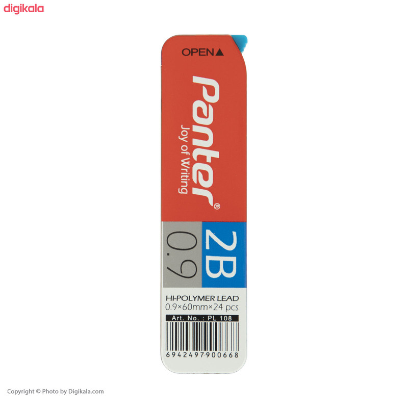 نوک مداد نوکی 0.9 میلی متری پنتر مدل Hi-polymer lead بسته 2 عددی نوک مداد نوکی 0.9 میلی متری پنتر مدل Hi-polymer lead بسته 2 عددی