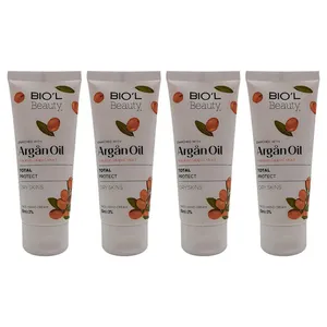 کرم مرطوب کننده بیول مدل روغن آرگان حجم 60 میلی لیتر مجموعه 4 عددی
