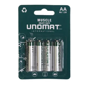 باتری قلمی یونومات مدل Muscle Heavy  بسته 4 عددی