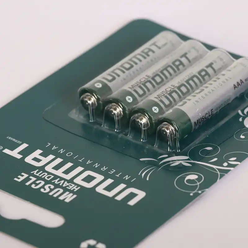 باتری نیم قلمی یونومات مدل Muscle Heavy بسته 4 عددی