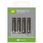 باتری نیم قلمی قابل شارژ جی‌پی مدل ReCyco+ PRO 800 بسته چهار عددی