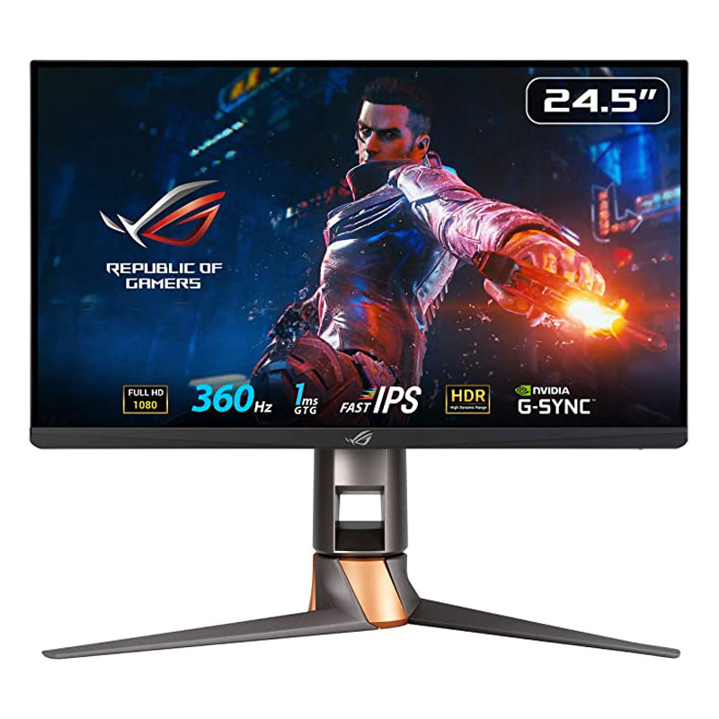 مانیتور مخصوص بازی ایسوس مدل ROG Swift 360Hz PG259QN سایز 24.5 اینچ