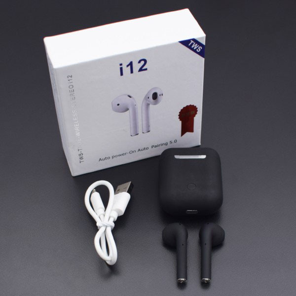 هدفون بی‌سیم مدل i12 plus - TWS