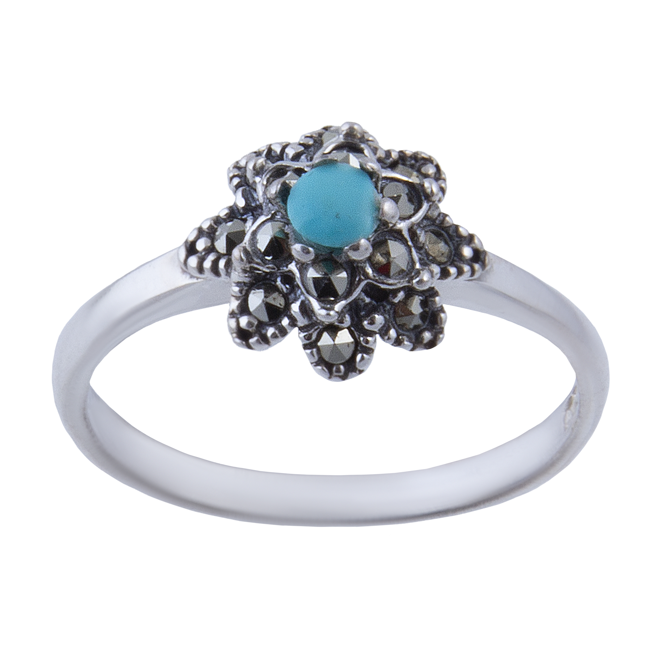  انگشتر نقره زنانه بازرگانی میلادی کد AW_189