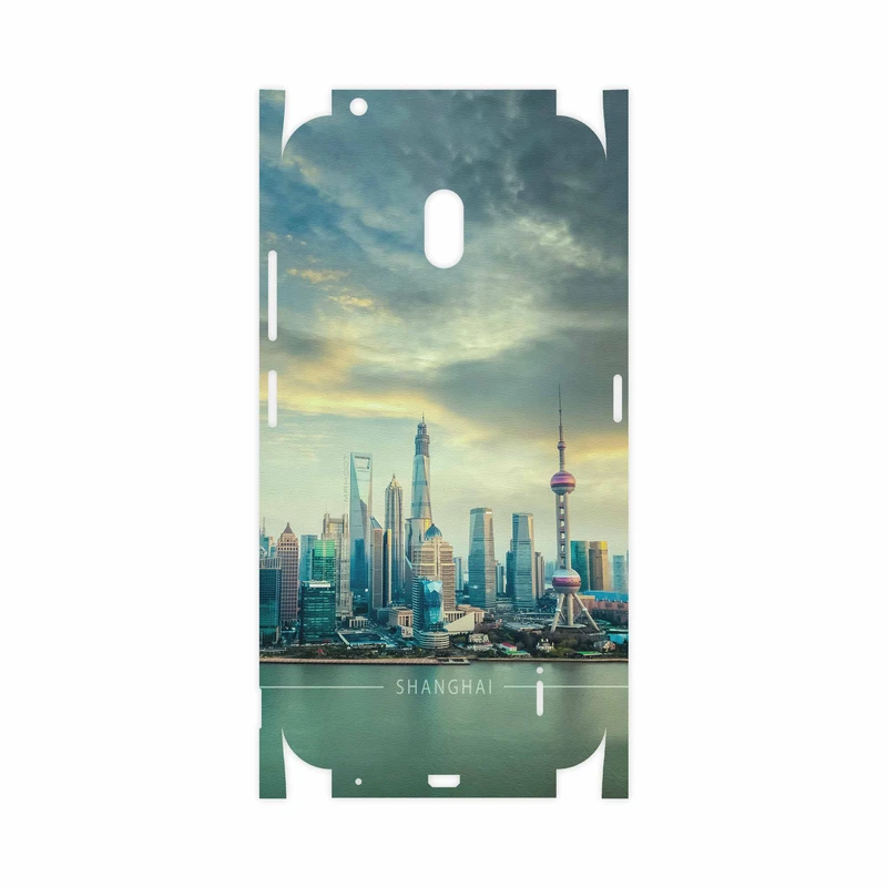 برچسب پوششی ماهوت مدل Shanghai City-FullSkin مناسب برای گوشی موبایل نوکیا 2.2