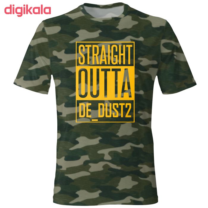 تی شرت مردانه مدل De_Dust2 کد ۲۸