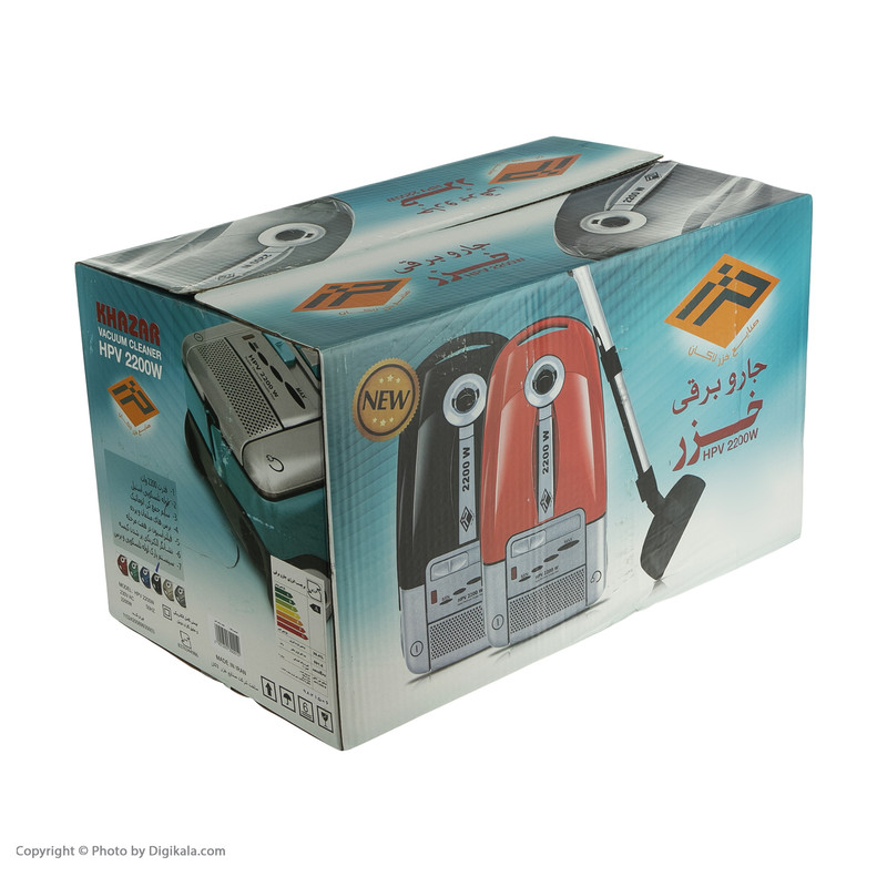 جاروبرقی خزر مدل HPV 2200W جاروبرقی خزر مدل HPV 2200W