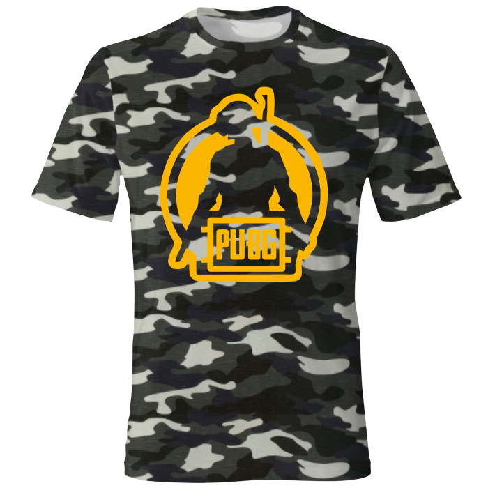 خرید                     تی شرت مردانه طرح PUBG کد ۲۷