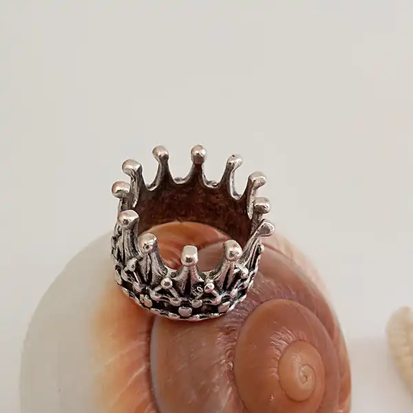 انگشتر طرح تاج کد AN-TAJ3