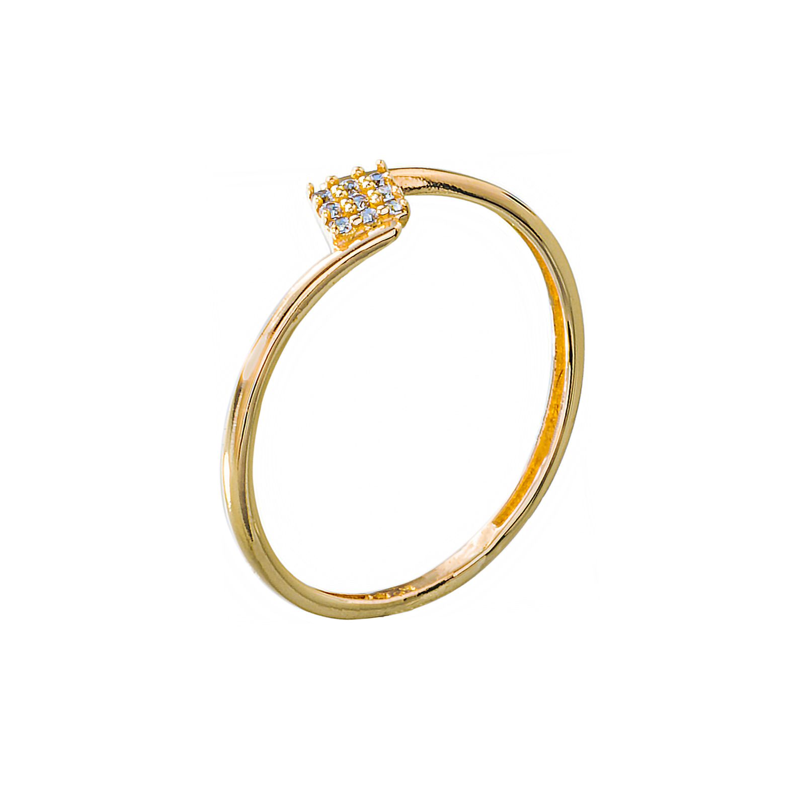 انگشتر طلا 18 عیار زنانه جواهری سون مدل 2471 -  - 5