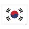 استیکر مستر راد طرح پرچم کره جنوبی مدل HSE 209