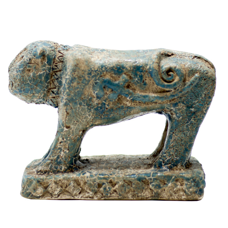 مجسمه طرح شیر سنگی