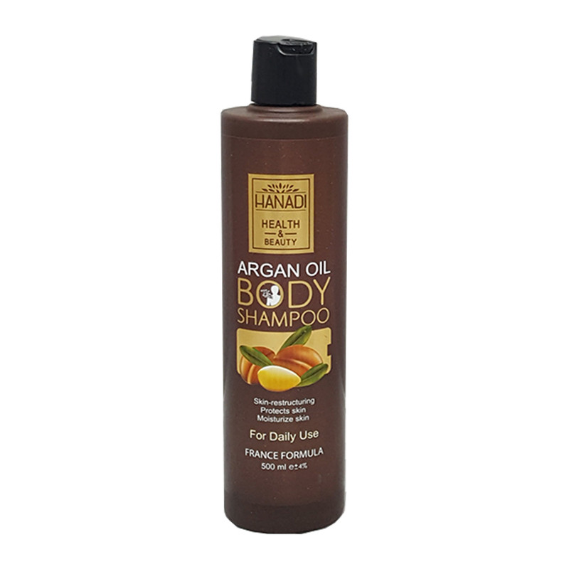 شامپو بدن هانادی مدل Argan حجم 500 میلی لیتر