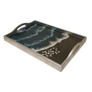 سینی طرح ساحل دریا کد D-133s