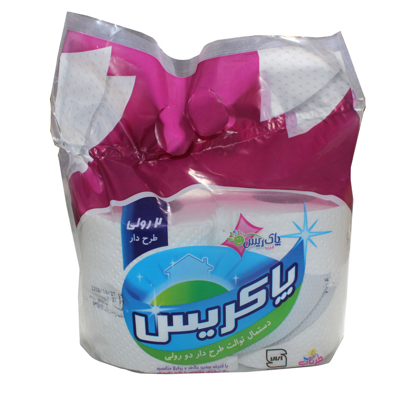 دستمال توالت پاک ریس مدل Tysiz01 بسته دو عددی