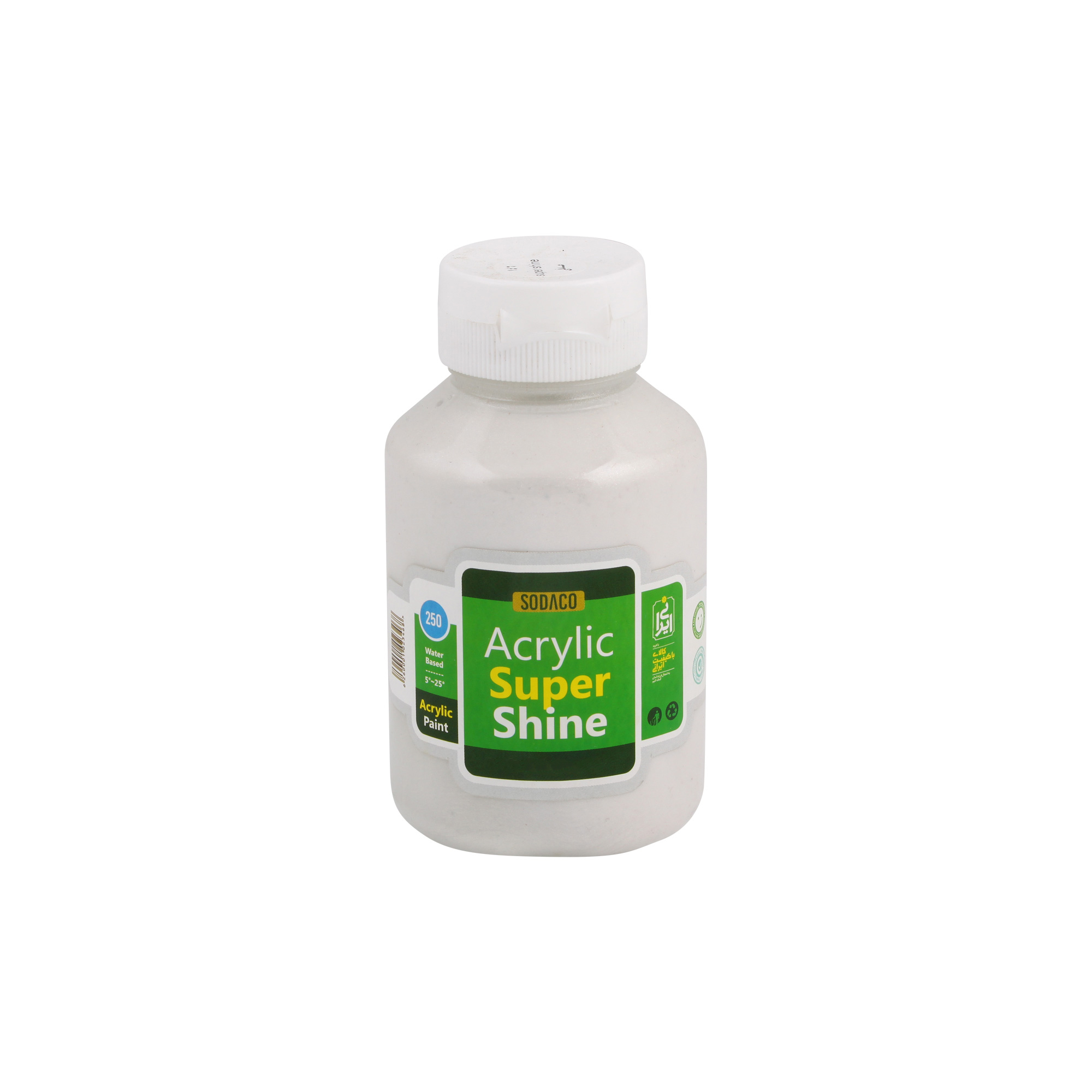 رنگ اکریلیک سوداکو مدل superShine حجم ۲۵۰ میلی لیتر 