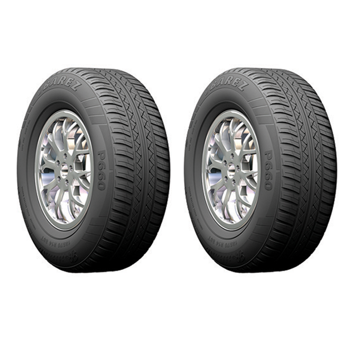 لاستیک خودرو بارز مدل P660 سایز 175/70R13 - دو حلقه