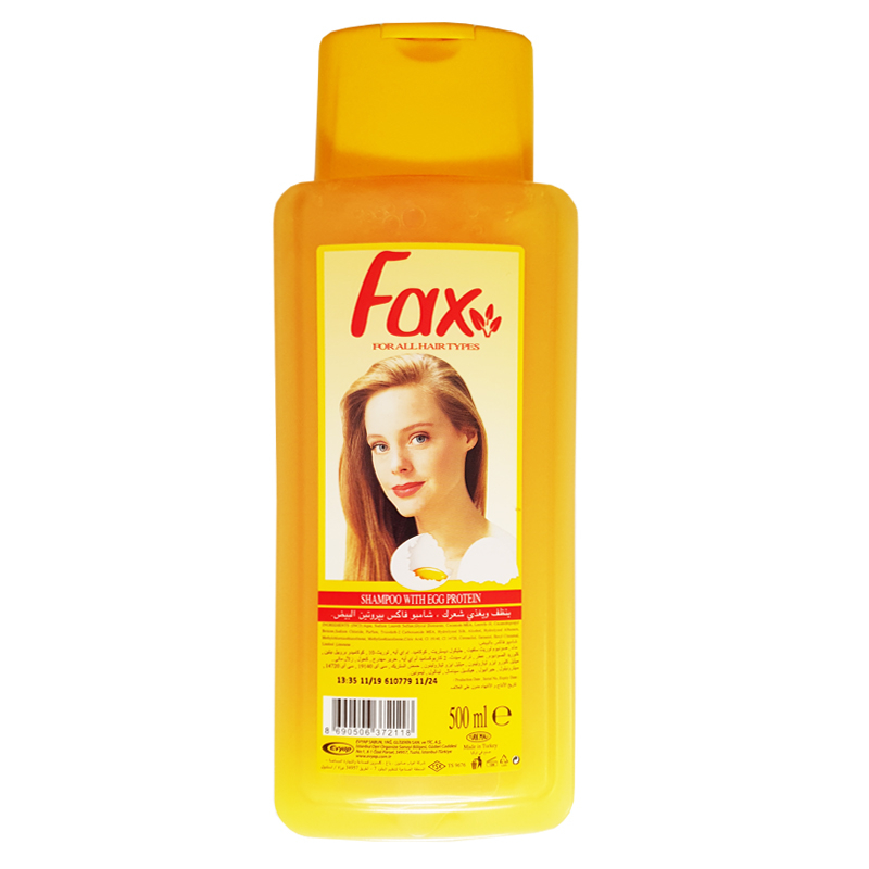 شامپو مو فکس مدل Egg Protection حجم 500 میلی لیتر