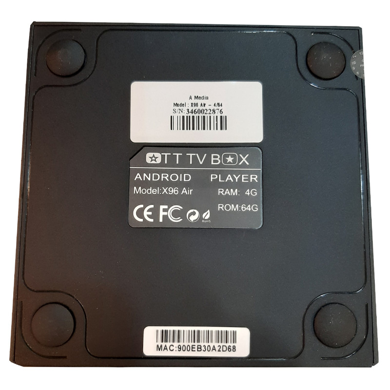 اندروید باکس آمدیا مدل X96 Air - 4/64 اندروید باکس آمدیا مدل X96 Air - 4/64