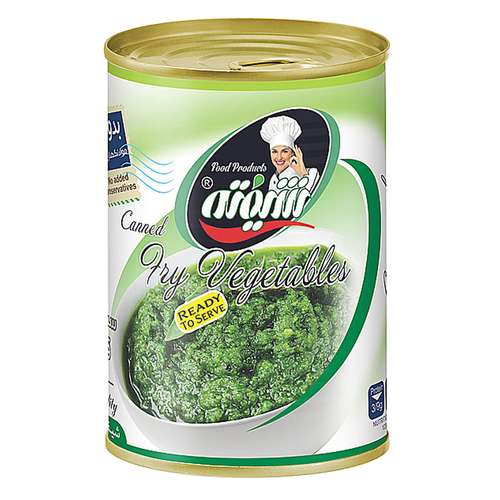 کنسرو سبزی سرخ شده قورمه سبزی شیفته - 370 گرم