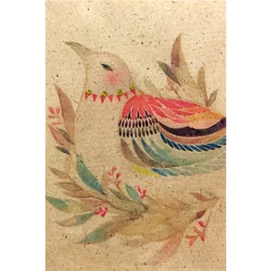 کارت پستال طرح مرغ آمین کد A.1