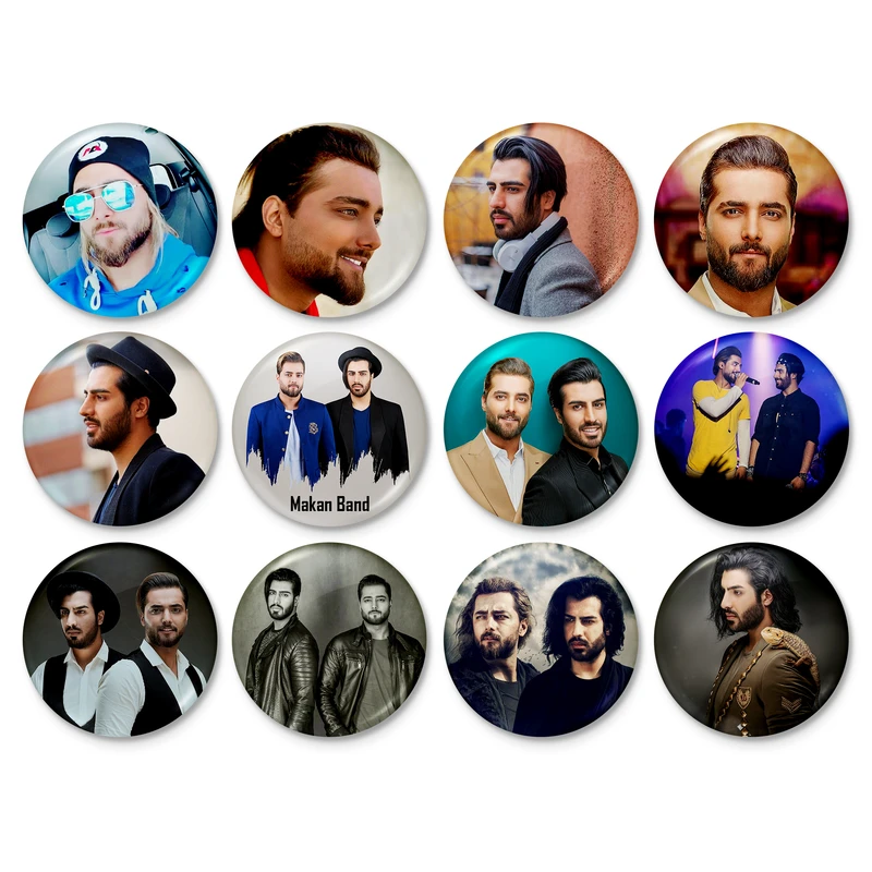 پیکسل خندالو طرح ماکان بند کد 133 مجموعه 12 عددی