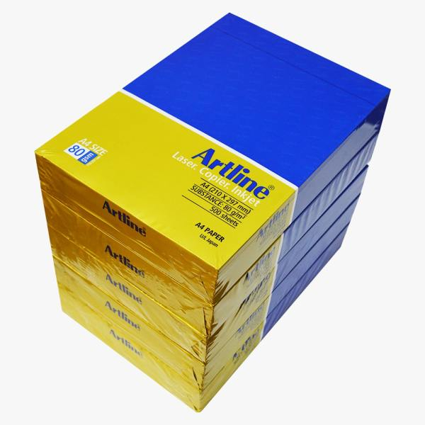 کاغذ A4 آرت لاین کد 92 بسته 2500 عددی