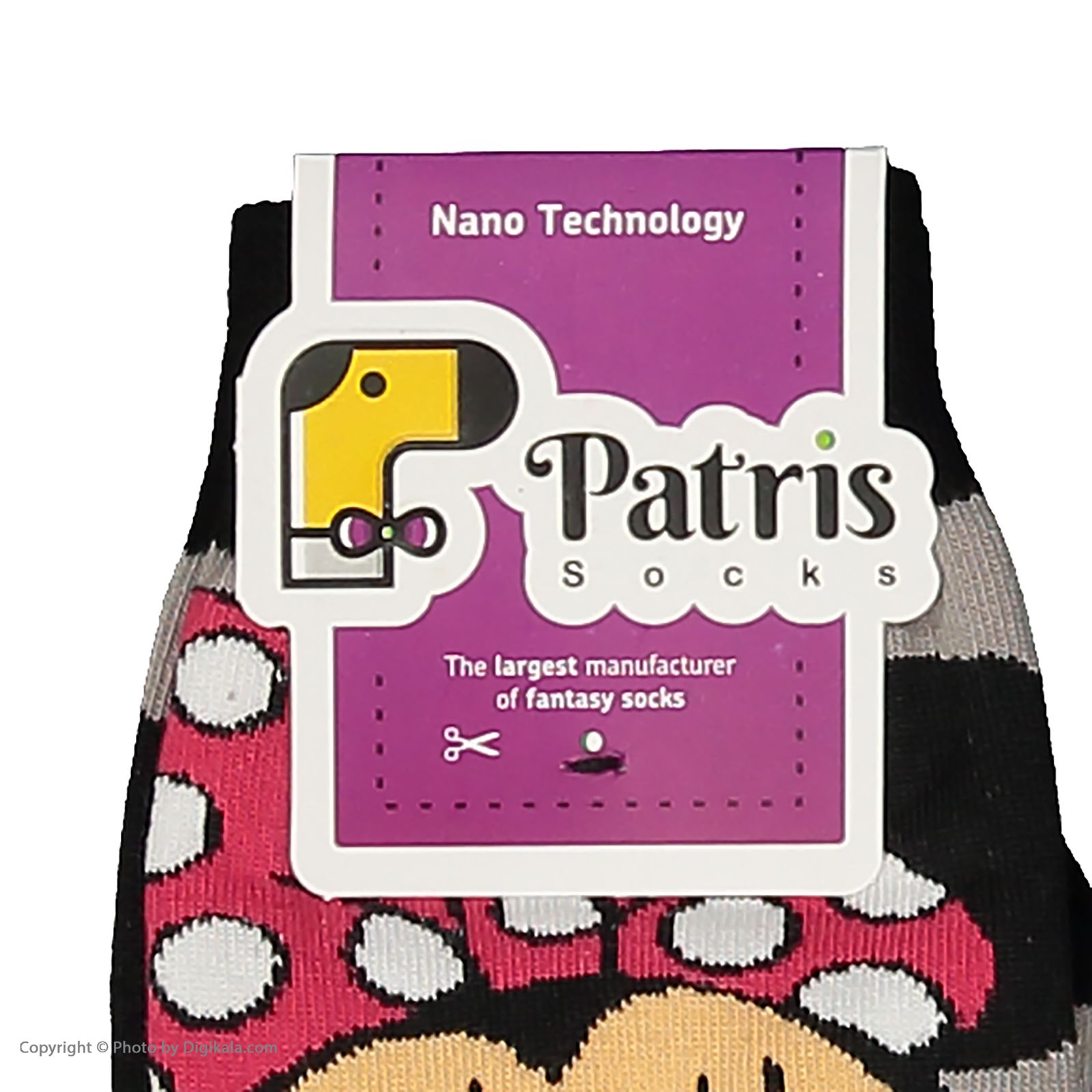 جوراب زنانه پاتریس طرح مینی موس مدل 2271163-91 -  - 5