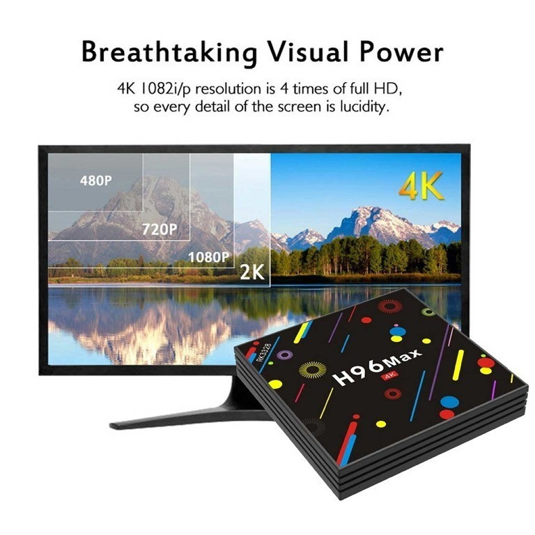 اندروید باکس اچ96 مدل مکس 4G/32G