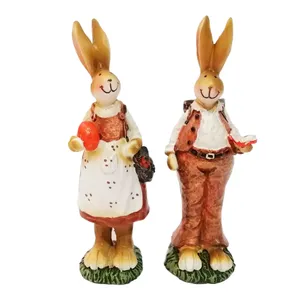 مجسمه طرح خرگوش کد 2205 مجموعه 2 عددی