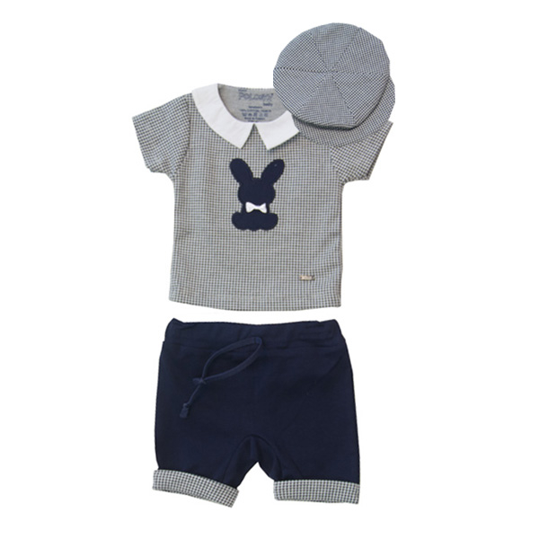 ست 3 تکه لباس نوزادی پولونیکس طرح ربیت کد 26