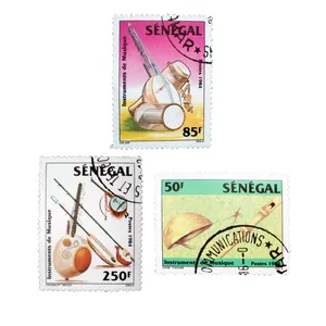 تمبر یادگاری طرح موسیقی مدل ابزار موسیقی کد MU-621 مجموعه 3 عددی