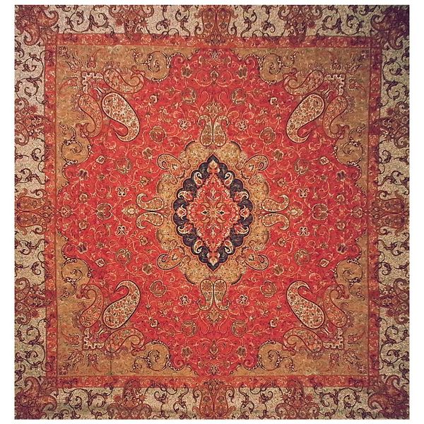 رومیزی ترمه مدل چهلستون کد TRM130