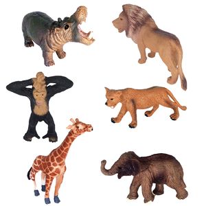 نقد و بررسی فیگور طرح حیوانات جنگل مدل ANIMAL WORLD مجموعه 6 عددی توسط خریداران