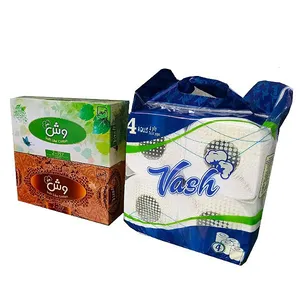 دستمال کاغذی وش مدل family02 بسته 3 عددی