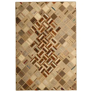 کلاژ گلیم دستبافت سه و نیم متری مدل کلاسیک کد 32