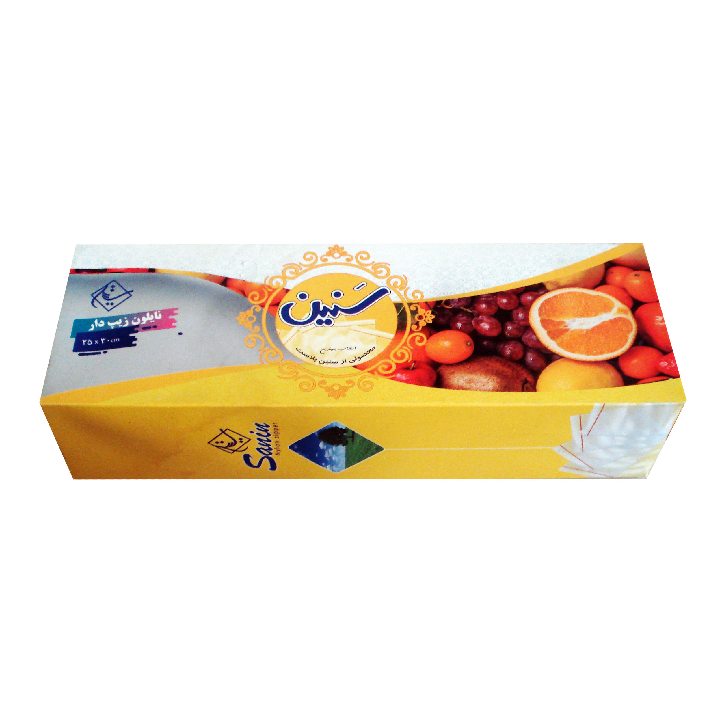 کیسه زیپ دار سنین مدل ZP-100 بسته 15 عددی 
