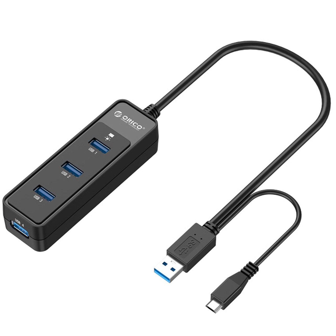 هاب USB 3.0 چهار پورت اوریکو مدل W5PH4-S1