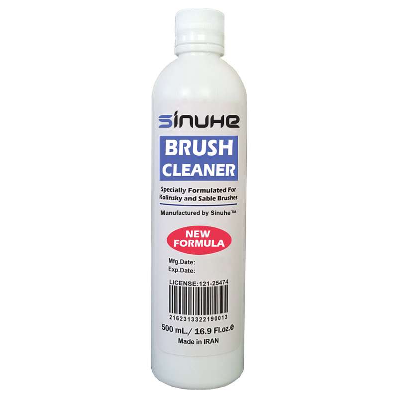 مایع شستشو قلم موی کاشت ناخن سینوهه مدل SB50 حجم 500 میلی لیتر