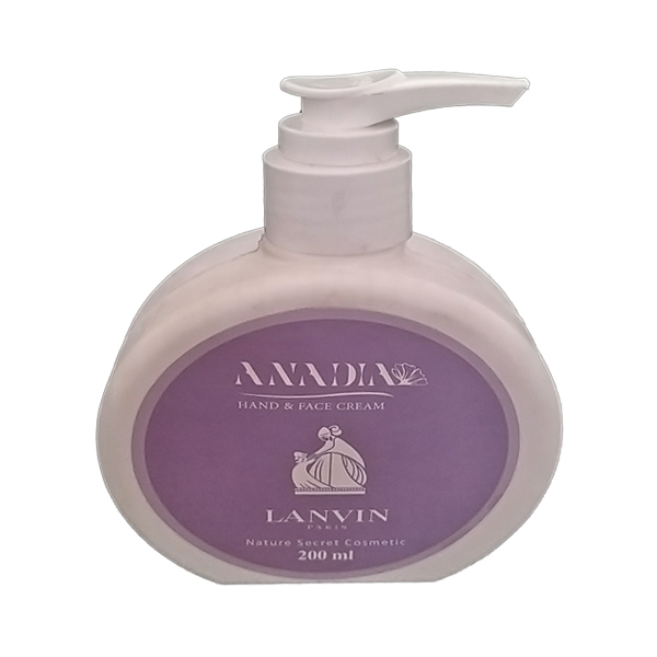 کرم مرطوب کننده آنادیا مدل lanvin حجم 200 میلی لیتر