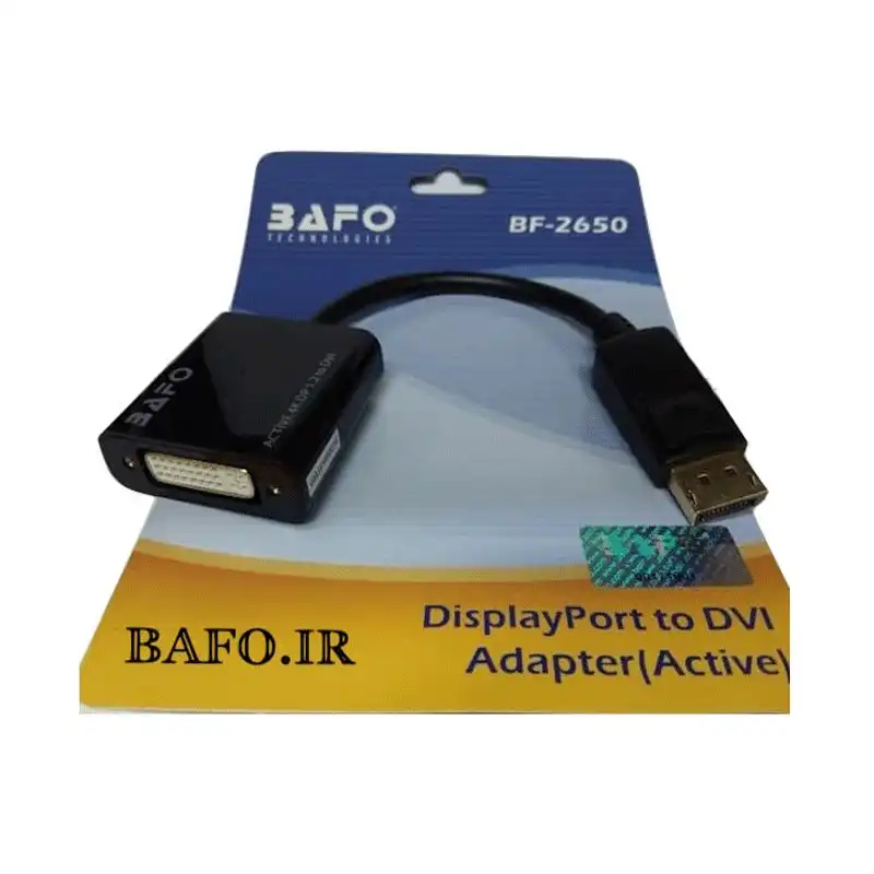 مبدل Display port به DVI بافو مدل 2650