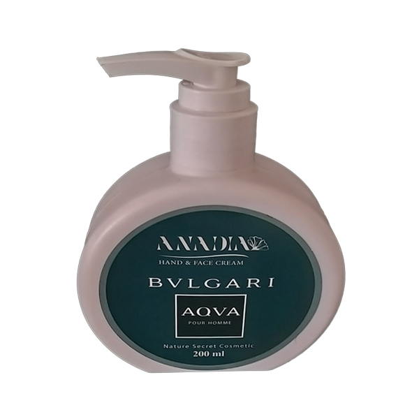 کرم مرطوب کننده آنادیا مدل bvlgari حجم 200 میلی لیتر