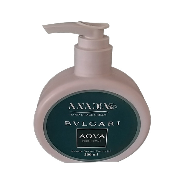 کرم مرطوب کننده آنادیا مدل bvlgari حجم 200 میلی لیتر