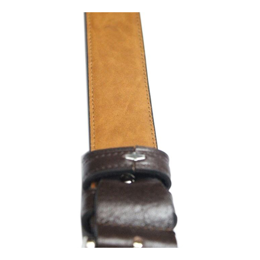 CHRMARA NATURAL LEATHER MEN'S BELT, MODEL WJ007