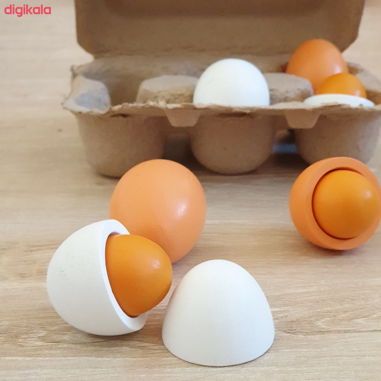 بازی آموزشی مدل شانه تخم مرغ ها CTK00020