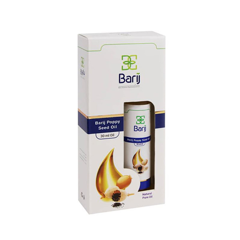 روغن خشخاش باریج اسانس کد 01 حجم 30 میلی لیتر