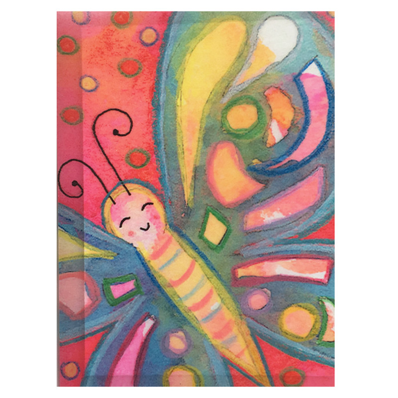 کارت پستال طرح پروانه کد KAL.PARV2